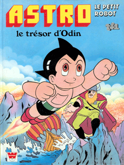 livre astro le petit robot le tresor d odin